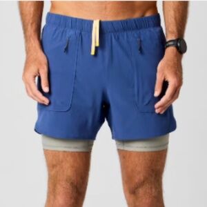 Wellon Mesh Tech 2 in 1 shorts NWT